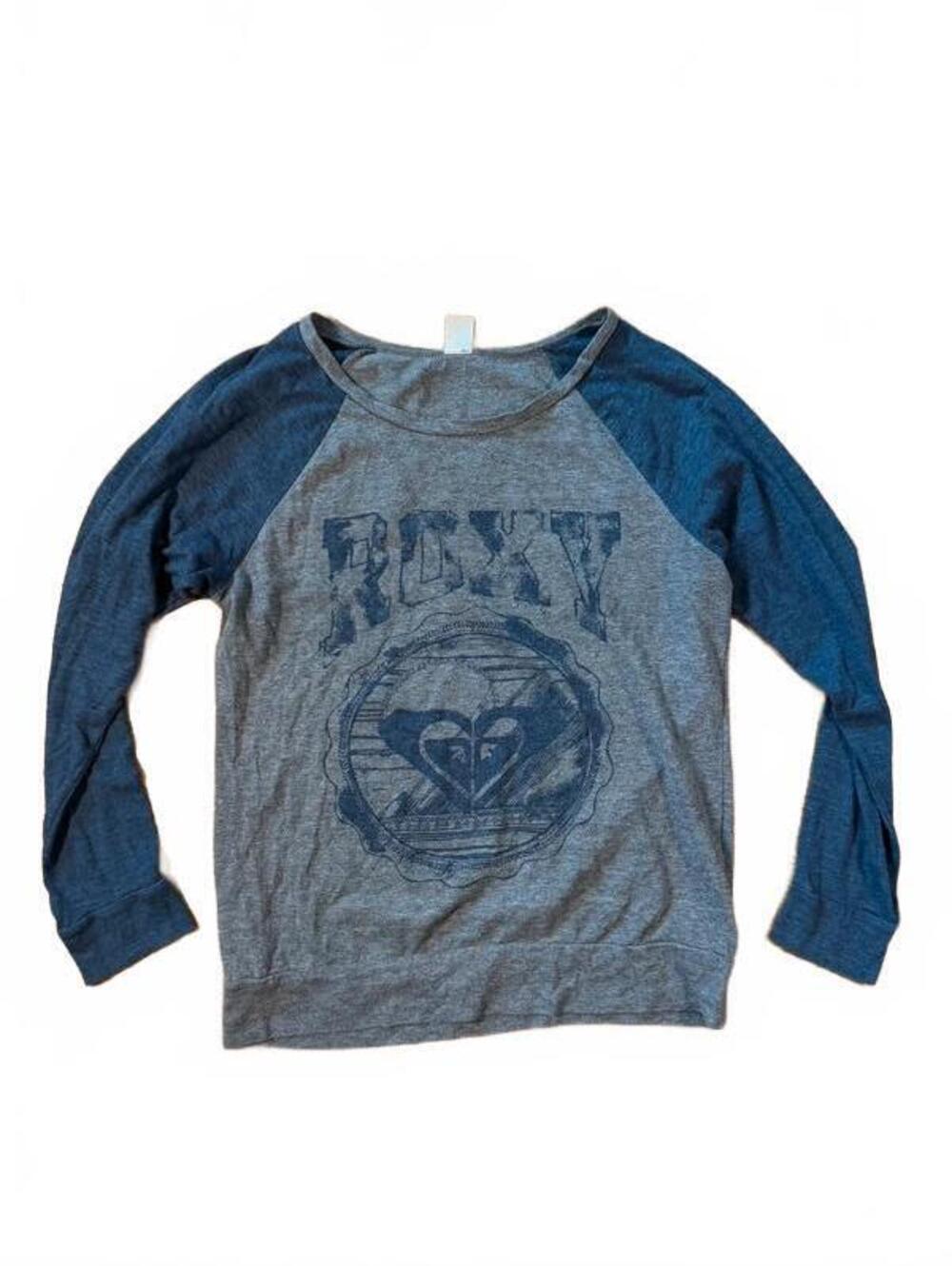 Y2K Roxy Graphic Long Sleeve Top Size M